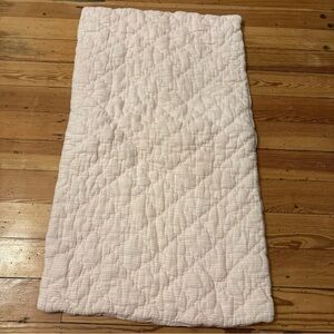 John Robshaw Sagana Lotus Quilted Woven Stripe King Sham Pink 20" X 36"